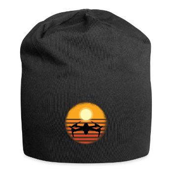 Drohne drohnen Shirt - Jersey-Beanie - Schwarz - Vorne