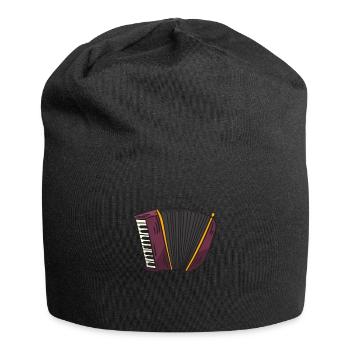 Akkordeon - Jersey-Beanie - Schwarz - Vorne