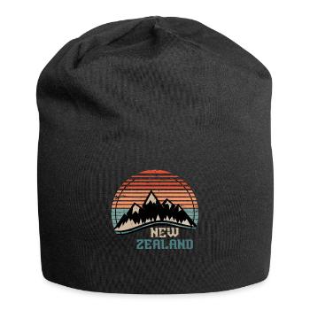 Retro New Zealand - Jersey Beanie - black - Front