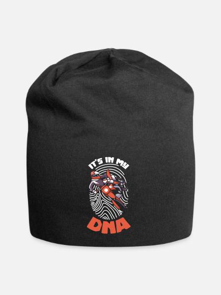 Dirtbike Dirtbiking - C'est dans mon ADN - Bonnet en jersey - noir