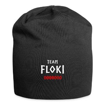 Team Floki Viking Quote Cool Warrior Norse Warrior - Jersey Beanie - black - Front
