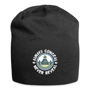 Masonic concealment - Jersey Beanie - black - Front