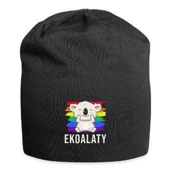 LGBT Ekoalaty - Jersey-Beanie - Schwarz - Vorne