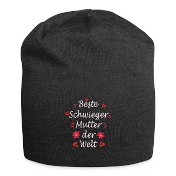 Schwiegermutter Design - Jersey-Beanie - Anthrazit - Vorne