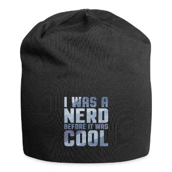 Nerd - Jersey Beanie - black - Front