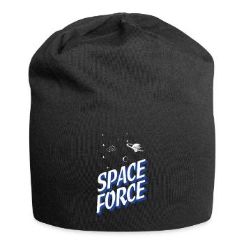 Force spatiale - Bonnet en jersey - noir - Devant