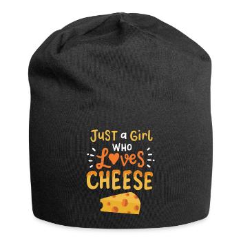 Käse - Jersey-Beanie - Schwarz - Vorne