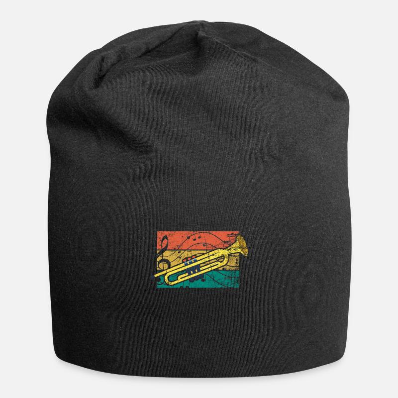 Trompette trompette - Bonnet en jersey - noir
