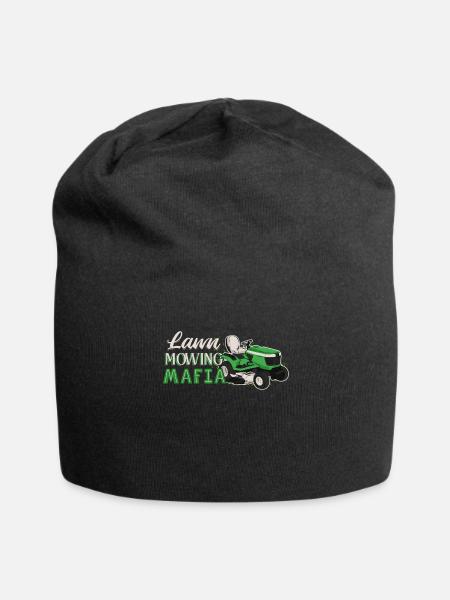Gartenarbeit - Jersey-Beanie - Schwarz