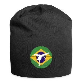 Capoeira Retro Brazil - Bonnet en jersey - noir - Devant