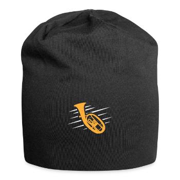 Tenorhorn - Jersey-Beanie - Schwarz - Vorne