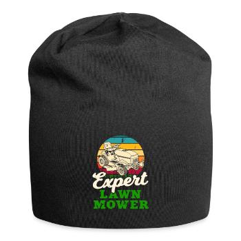 Tondeuse à gazon Expert - Bonnet en jersey - noir - Devant