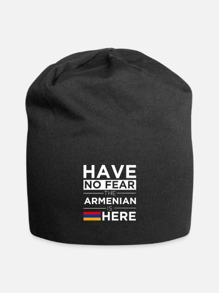 Hab keine Angst Der Armenier ist hier Stolz stolz - Jersey-Beanie - Schwarz
