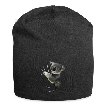 Koala Bear Koala Bear Koala Lover Gift - Bonnet en jersey - charbon - Devant