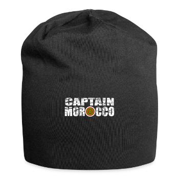 RIF Amazigh, Maroc, Berbère, Maroc, Nador, Maroc - Bonnet en jersey - noir - Devant