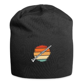 Clarinette instrument de musique chemise joueur de bande - Bonnet en jersey - noir - Devant