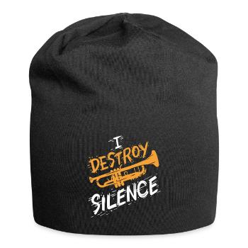 Trompete Trompeter - Jersey-Beanie - Schwarz - Vorne