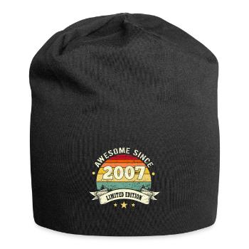 Awesome Since 2007 - Bonnet en jersey - noir - Devant