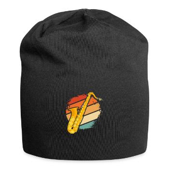 saxophone - Jersey Beanie - black - Front
