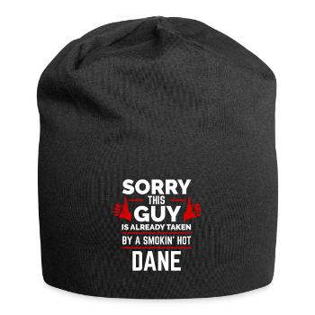 Désolé Guy déjà pris par Danois danois chaud Danemark - Bonnet en jersey - noir - Devant