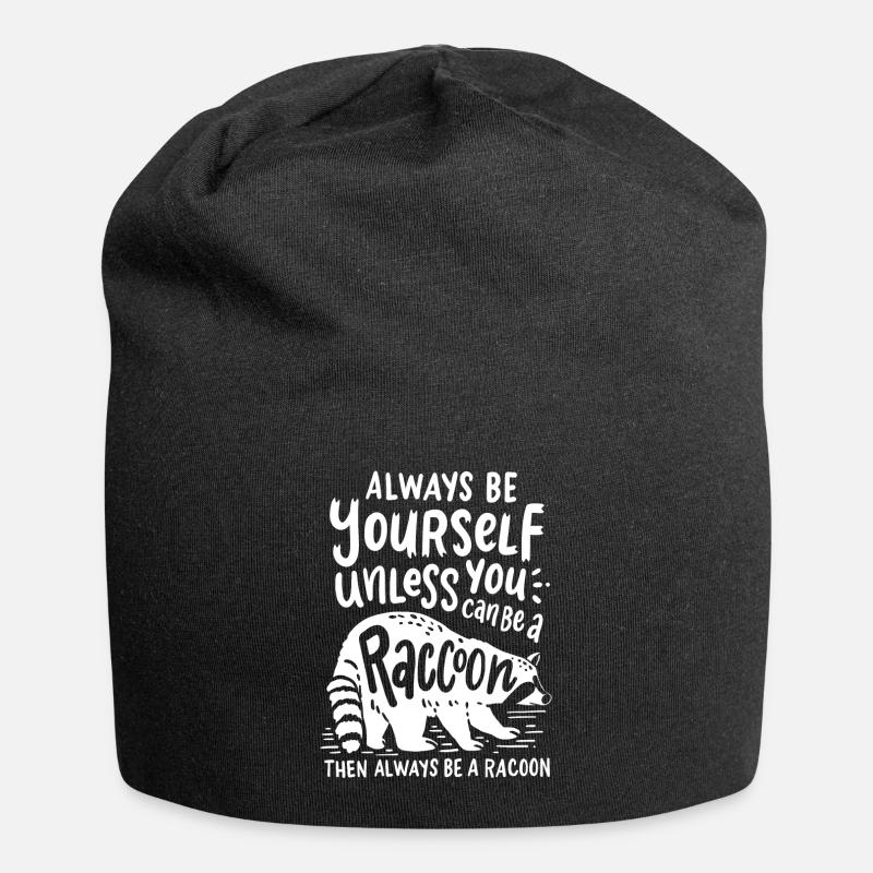 Raton laveur raton laveur - Bonnet en jersey - noir