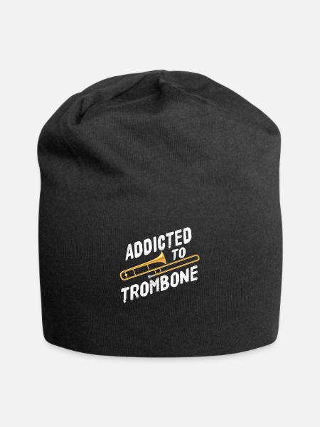 Trombone trombone - Jersey Beanie - black