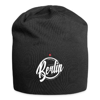 Conception de fan de football de Berlin pour les Berlinois - Bonnet en jersey - noir - Devant