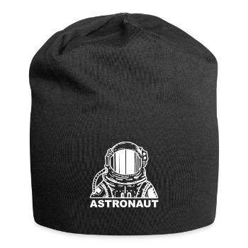 Astronaute - fusée spatiale voyage dans l'espace - Bonnet en jersey - noir - Devant