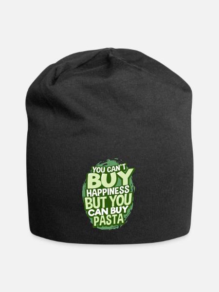 Pâtes pâtes - Bonnet en jersey - noir