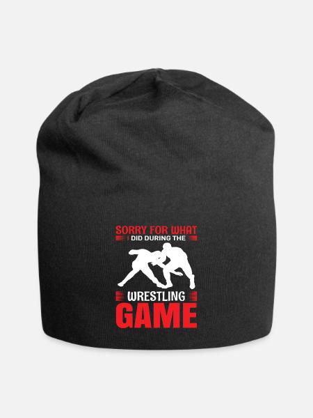 Wrestling - Jersey-Beanie - Schwarz