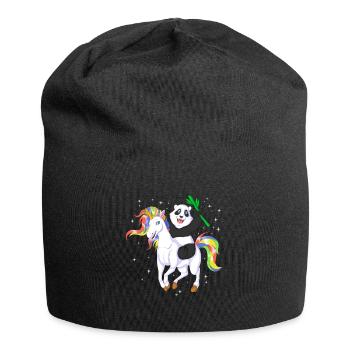 PANDA REITEN EINHORN - Jersey-Beanie - Schwarz - Vorne