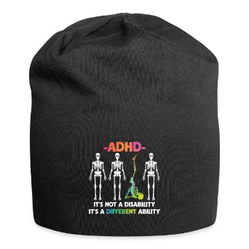 ADHD No disability special abilities - Jersey Beanie - black - Front