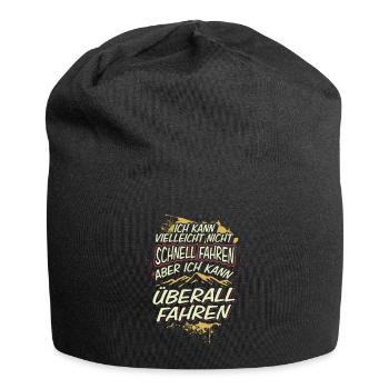 Offroad Offroader Geländewagen 4x4 - Jersey-Beanie - Schwarz - Vorne