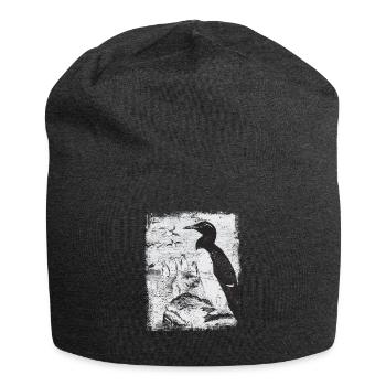 Penguin Antarctica - Jersey Beanie - charcoal grey - Front