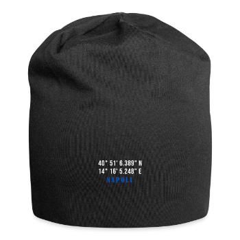 Maillot coordonné Naples - Bonnet en jersey - noir - Devant