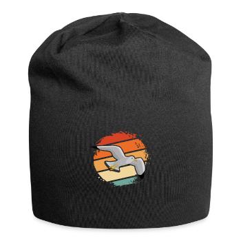 gull - Jersey Beanie - black - Front