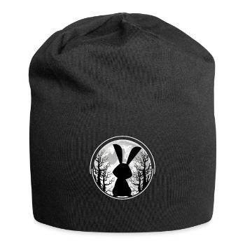 lièvre - Bonnet en jersey - noir - Devant