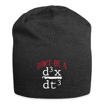 Drôle nerd math physique blague maths geek - Bonnet en jersey - charbon - Devant