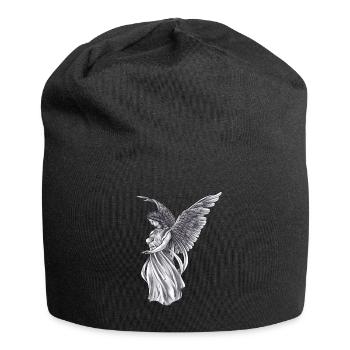 Engel Mystisch Altar Himmel Flügel Symbol Style - Jersey-Beanie - Schwarz - Vorne