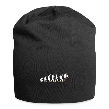 Gitarre - Jersey-Beanie - Schwarz - Vorne