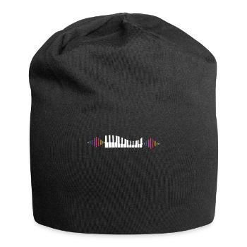 Music piano - Jersey Beanie - black - Front