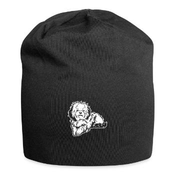 Bolonka Zwetna - Jersey-Beanie - Schwarz - Vorne