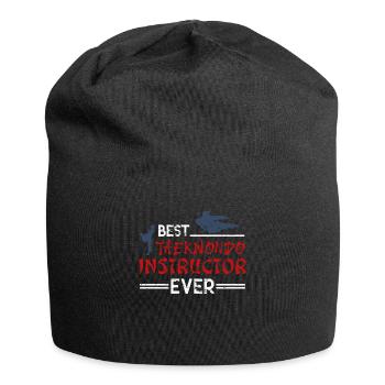 Taekwondo - Jersey-Beanie - Schwarz - Vorne
