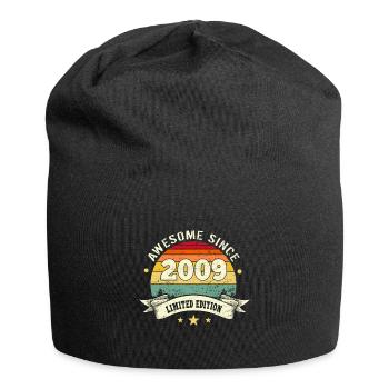 Awesome Since 2009 - Jersey-Beanie - Schwarz - Vorne