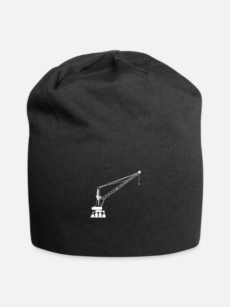 Crane operator - Jersey Beanie - black