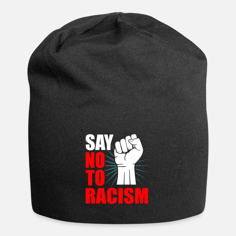 Anti-racism - Jersey Beanie - black
