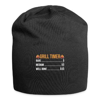 grilling - Jersey Beanie - black - Front