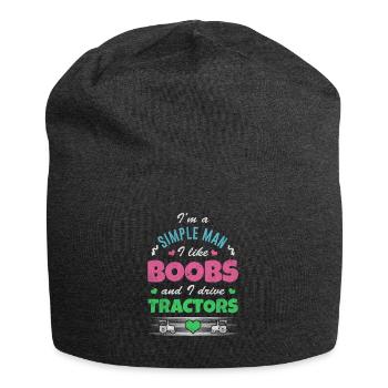 Tracteur Trekker Farmer Farmer - Bonnet en jersey - charbon - Devant