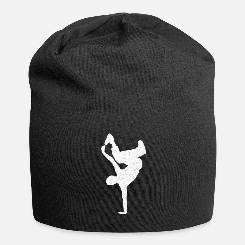 Breakdance Bboy Bgirl HipHop - Bonnet en jersey - noir