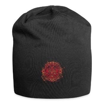 Aztec Mayan Aztec Calendar Mexico - Jersey Beanie - black - Front
